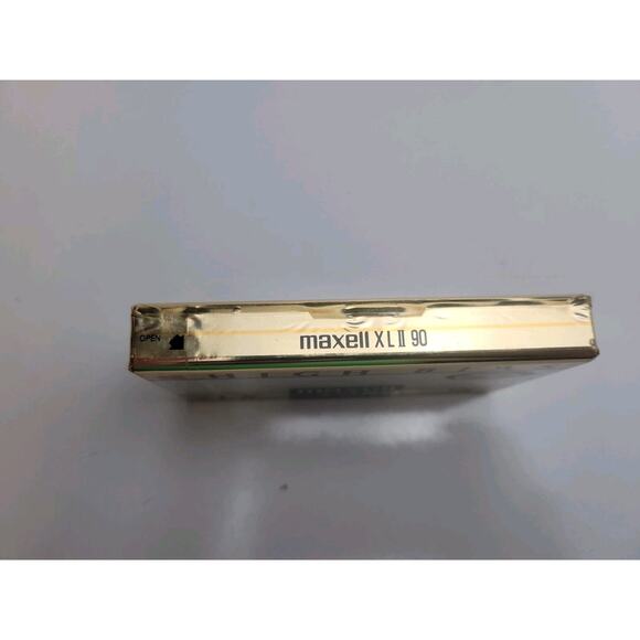 Maxell XL-II 90-minute Blank Audio Cassette New Sealed! - Picture 3 of 6